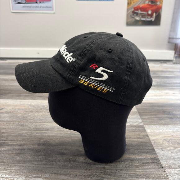 Taylormade R5 Hundred Series Black White One Size Adjustable Strapback Golf Hat - Picture 2 of 7